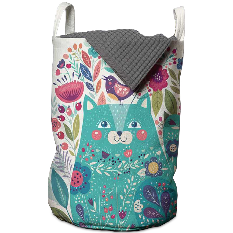 Корзина Funny Cat Basket Мульти Корзина Funny Cat Basket Мульти в Грозном | Loft Concept