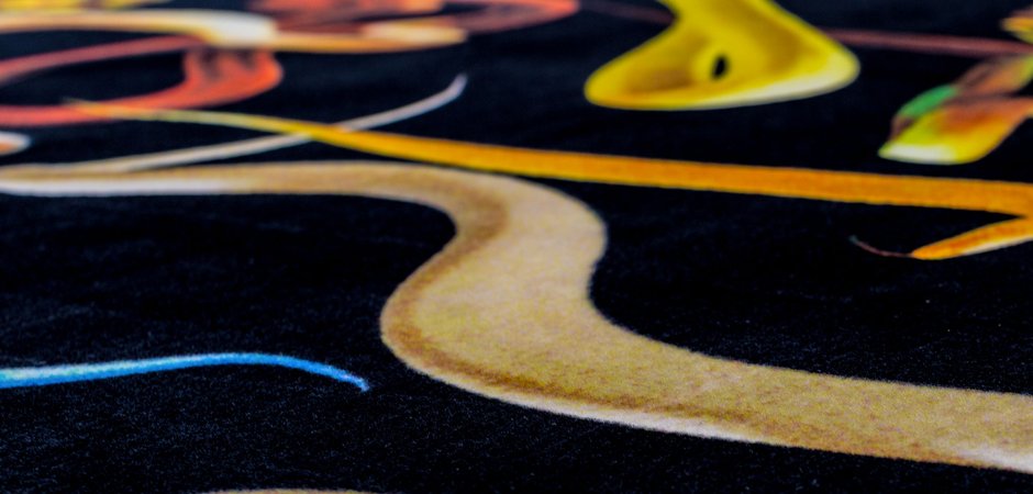 Ковер Seletti Rectangular Rug Snakes Ковер Seletti Rectangular Rug Snakes - Loft-Concept в Грозном