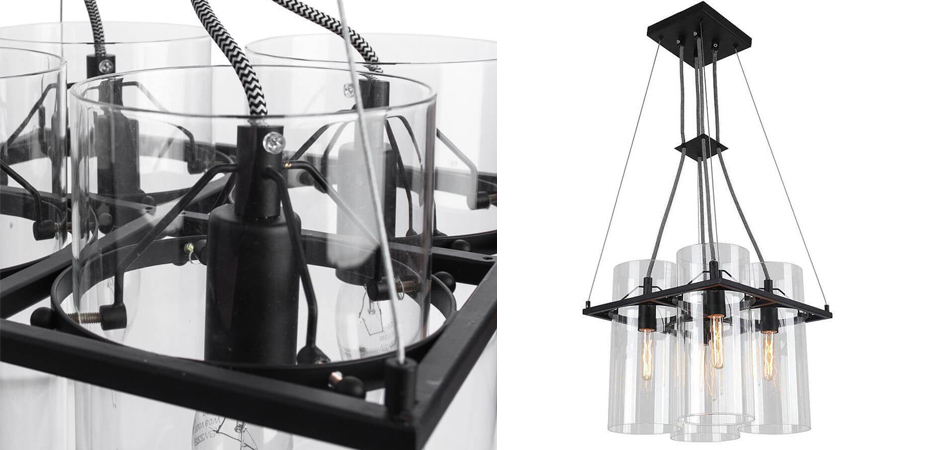 Люстра Glass Cylinder Chandelier Люстра Glass Cylinder Chandelier - Loft-Concept в Грозном