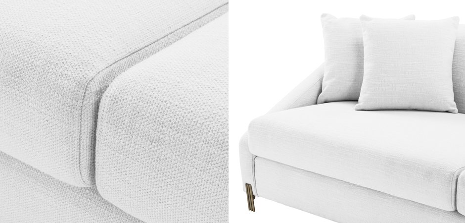 Диван Eichholtz Sofa Candice white Диван Eichholtz Sofa Candice white - Loft-Concept в Грозном