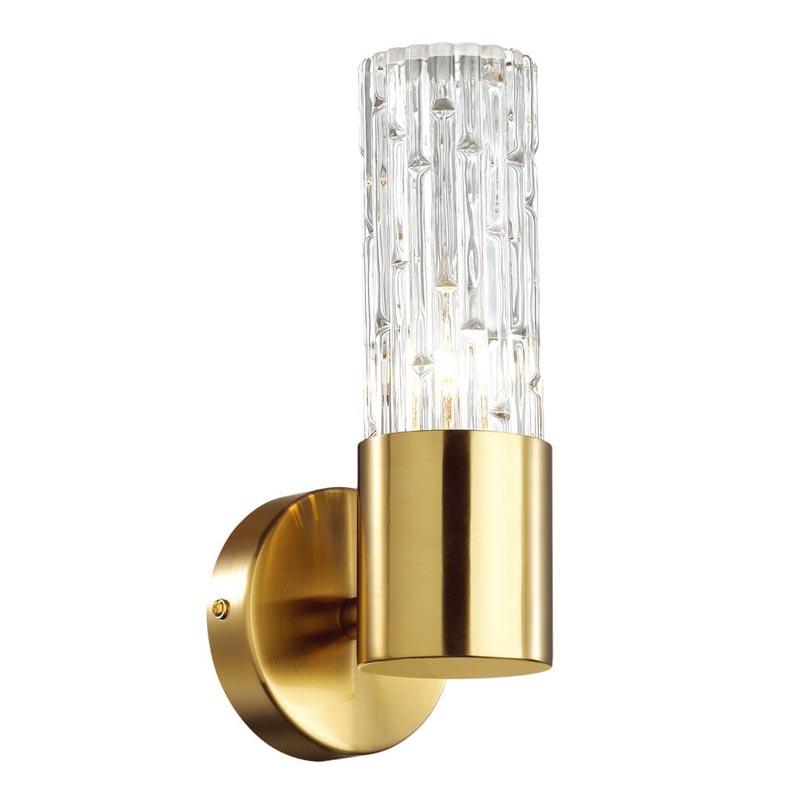 Бра Lorinda Wall lamp Прозрачный (Transparent) Золотой Бра Lorinda Wall lamp Прозрачный (Transparent) Золотой в Грозном | Loft Concept