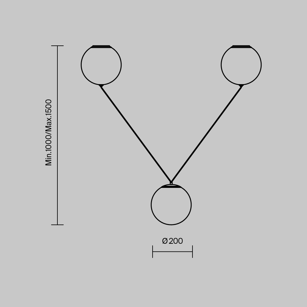Подвесной светильник Twins 3000К 26Вт в Грозном