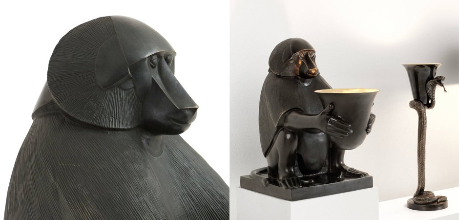Настольная лампа Eichholtz Art Deco Monkey Настольная лампа Eichholtz Art Deco Monkey - Loft-Concept в Грозном