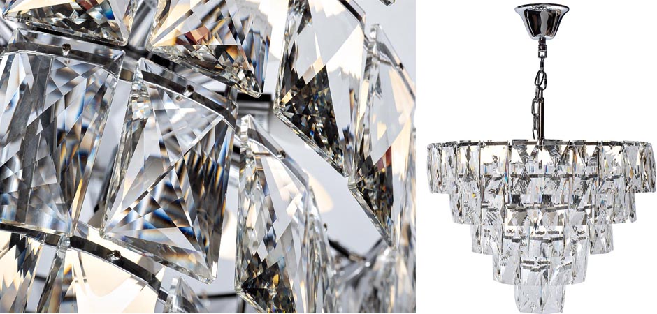 Люстра Tiers Crystal Light Chandelier 16 D60 Люстра Tiers Crystal Light Chandelier 16 D60 - Loft-Concept в Грозном