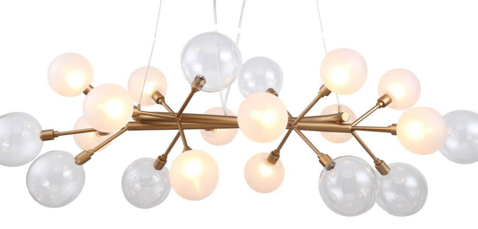 Люстра Berries Chandelier Rectangle White 100 Люстра Berries Chandelier Rectangle White 100 - Loft-Concept в Грозном