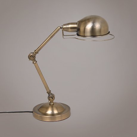 Настольная лампа Antic Work Table Lamp Латунь Античная полированная Настольная лампа Antic Work Table Lamp Латунь Античная полированная в Грозном | Loft Concept