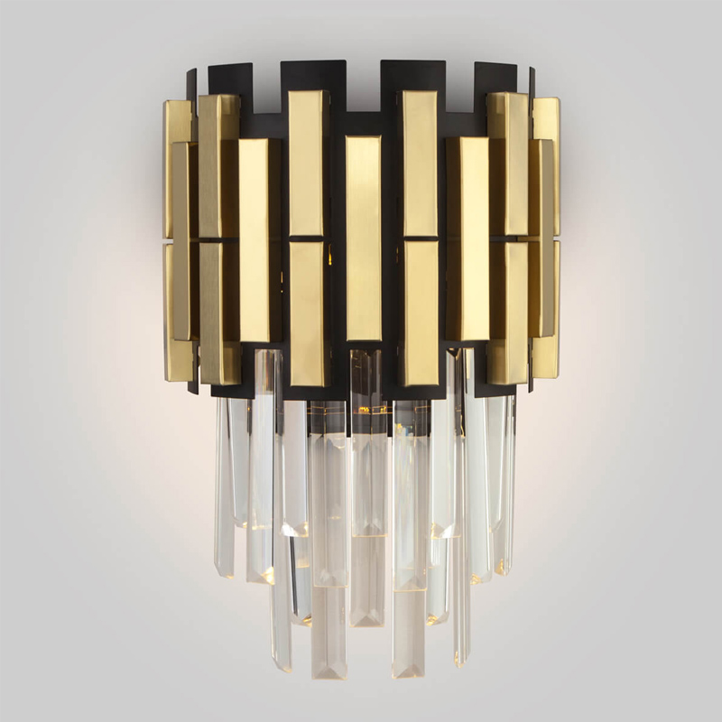 Бра Garsent Sconce Черный Золотой в Грозном | Loft Concept 