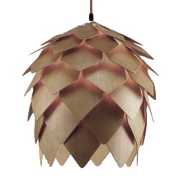 Подвесной светильник Crimea Pine Cone natural wood Подвесной светильник Crimea Pine Cone natural wood в Грозном | Loft Concept
