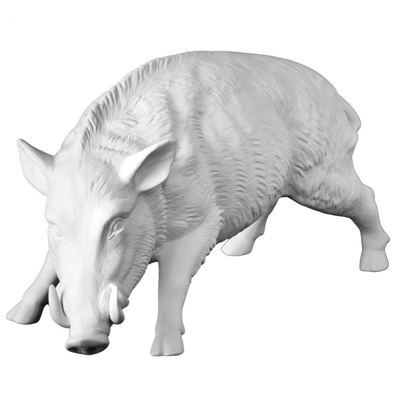 Статуэтка Abhika Boar White Белый в Грозном | Loft Concept 