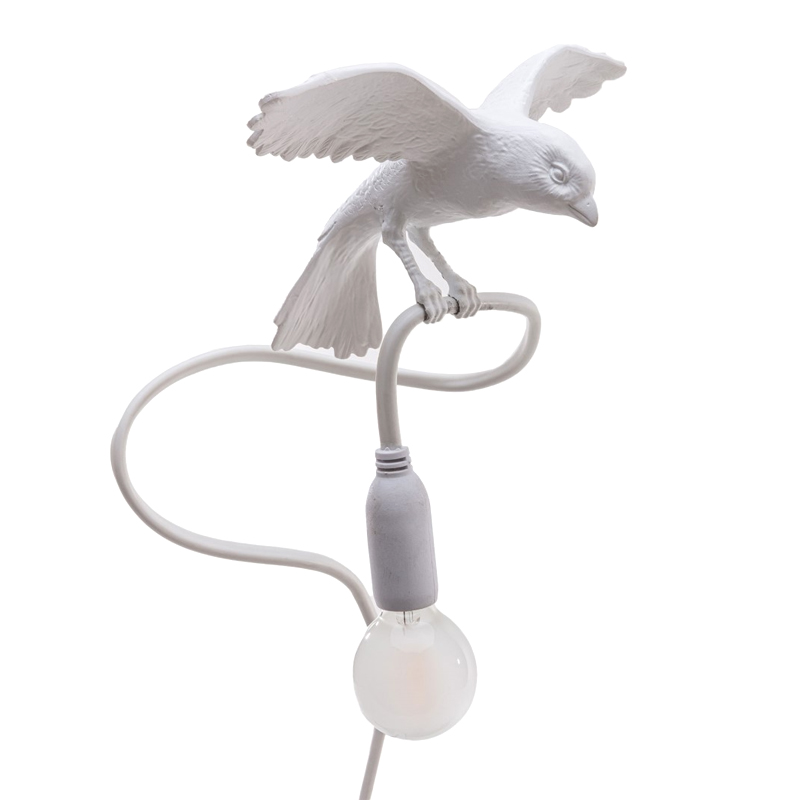 Настольная лампа Seletti Sparrow Cruising Белый Настольная лампа Seletti Sparrow Cruising Белый в Грозном | Loft Concept