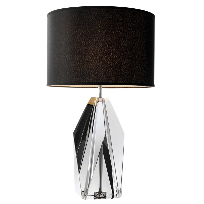 Настольная лампа Eichholtz Table Lamp Setai Smoke Стекло Смок Черный Настольная лампа Eichholtz Table Lamp Setai Smoke Стекло Смок Черный в Грозном | Loft Concept