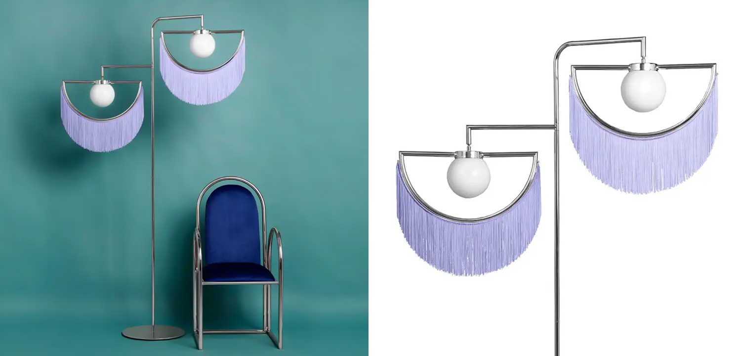 Торшер Wink Standing Lamp by Houtique Lila - фото