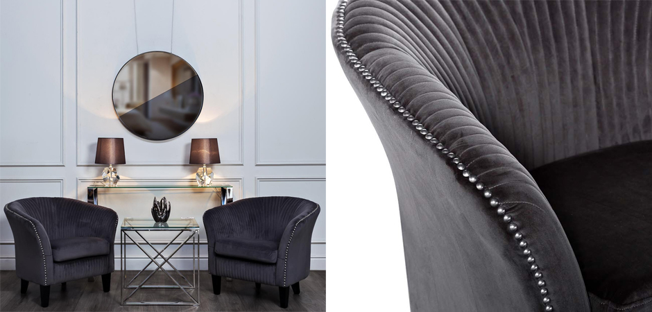 Кресло JackFlower Armchair grey Кресло JackFlower Armchair grey - Loft-Concept в Грозном