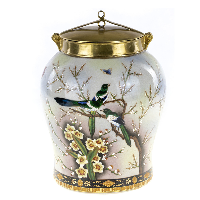 Ваза Magpies on Cherry Blossom Vase Золотой Мульти Ваза Magpies on Cherry Blossom Vase Золотой Мульти в Грозном | Loft Concept