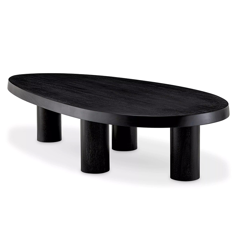Кофейный стол Eichholtz Coffee Table Prelude Black Черный Кофейный стол Eichholtz Coffee Table Prelude Black Черный в Грозном | Loft Concept