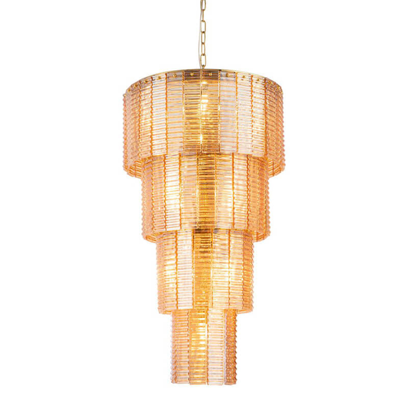 Люстра Branwen Amber Chandelier 51 Янтарный Золотой Люстра Branwen Amber Chandelier 51 Янтарный Золотой в Грозном | Loft Concept