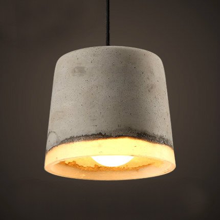 Подвесной светильник Art Concrete Pendant №10 Серый в Грозном | Loft Concept 