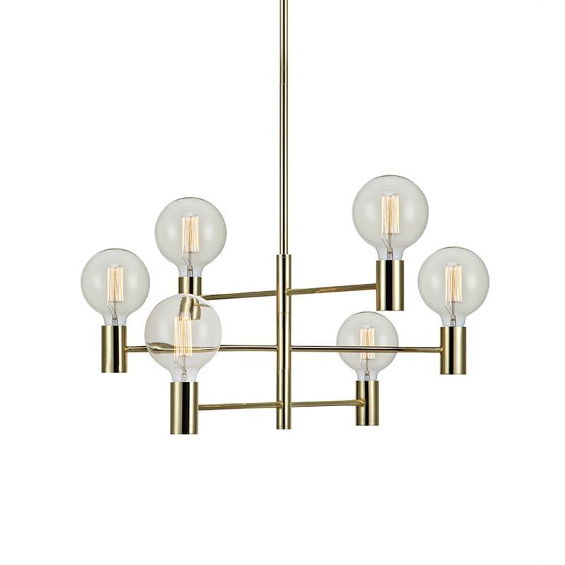 Люстра Helix Chandelier Gold Золотой Люстра Helix Chandelier Gold Золотой в Грозном | Loft Concept