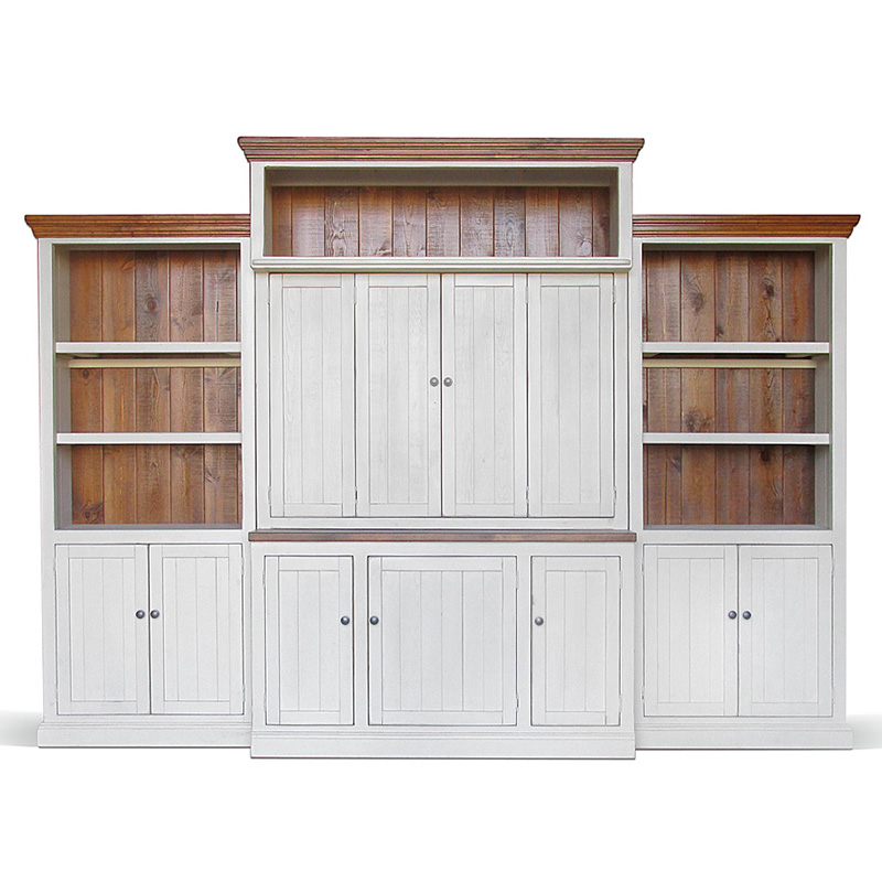 Шкаф-стеллаж Venanzo Provence HARMONIE Weathered White Белый в Грозном | Loft Concept 