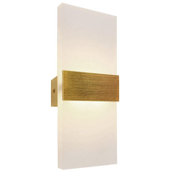 Бра Road Wall Light Gold Золотой Прозрачный белый Бра Road Wall Light Gold Золотой Прозрачный белый в Грозном | Loft Concept