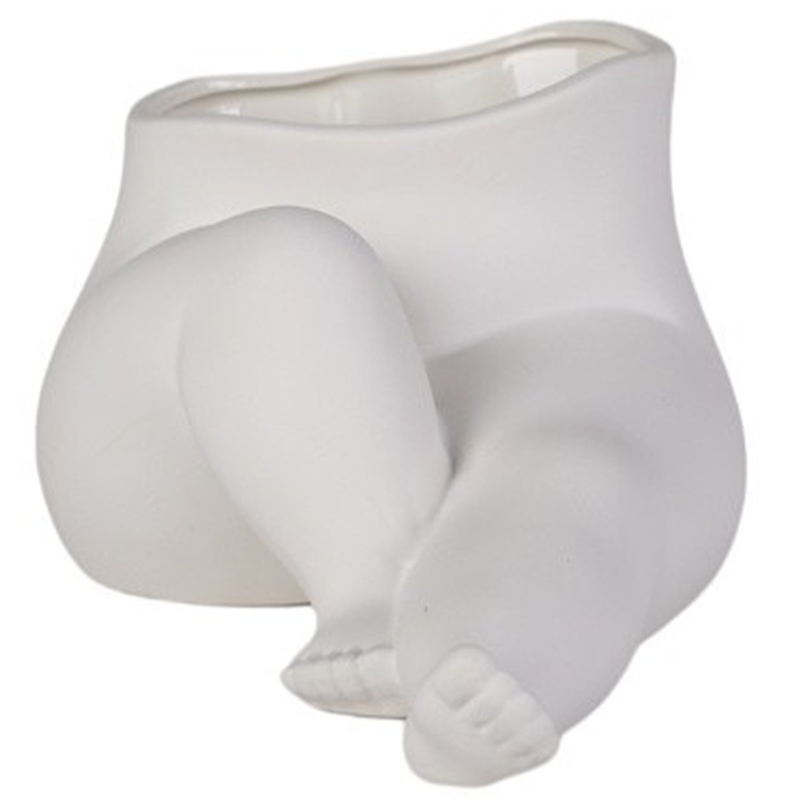 Ваза Sculpture Vase 5 Белый Ваза Sculpture Vase 5 Белый в Грозном | Loft Concept