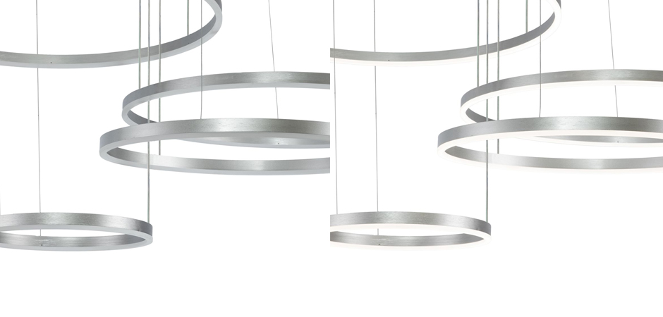 Подвесной светильник Neo Circles Silver Подвесной светильник Neo Circles Silver - Loft-Concept в Грозном