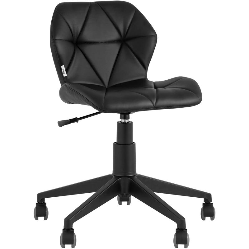 Офисный Стул Jeroen Chair Черная Экокода Черный Офисный Стул Jeroen Chair Черная Экокода Черный в Грозном | Loft Concept