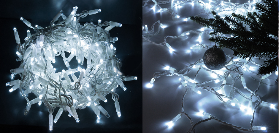 Гирлянда для улицы с Белым светом - Loft-Concept в Грозном