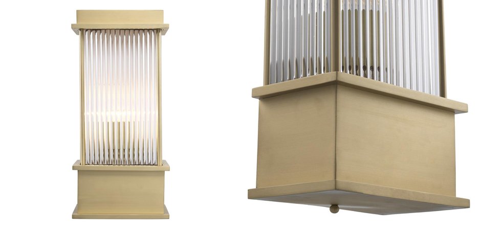 Бра Eichholtz Wall Lamp Jeremy Matte brass Бра Eichholtz Wall Lamp Jeremy Matte brass - Loft-Concept в Грозном