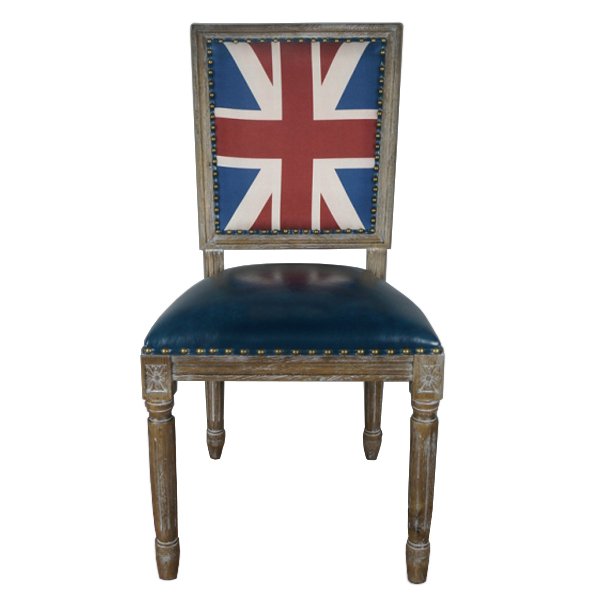 Кресло Union Jack Pattern III Коричневый Синий Кресло Union Jack Pattern III Коричневый Синий в Грозном | Loft Concept