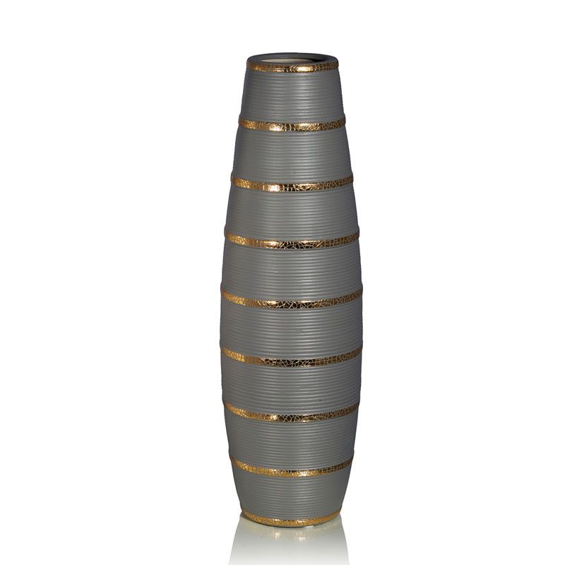 Ваза Vase Beehive gray Серый Золотой в Грозном | Loft Concept 