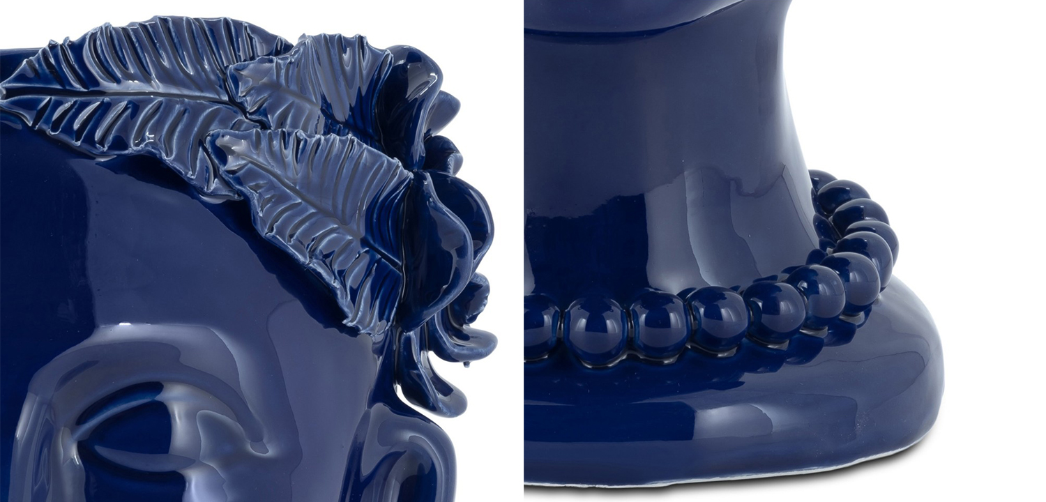 Ваза Vase Selva Mono Blue - фото