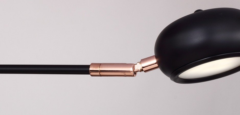 Люстра Curved Stix Chandelier 6 Black - Loft-Concept в Грозном