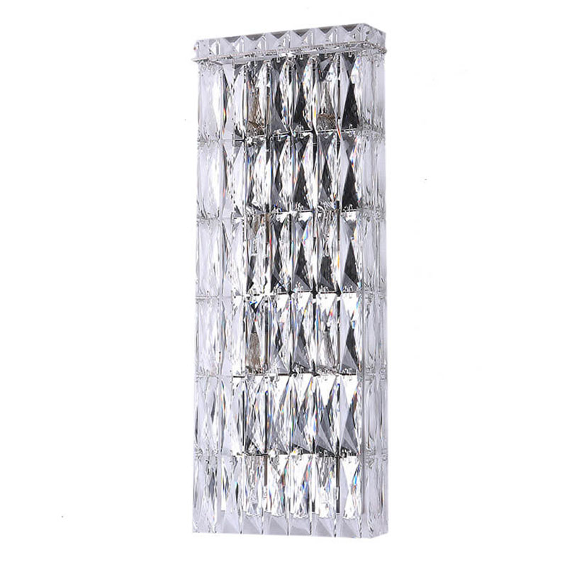 Бра Crystal Regena Chrome Wall Lamp 8 Хром Прозрачный (Transparent) Бра Crystal Regena Chrome Wall Lamp 8 Хром Прозрачный (Transparent) в Грозном | Loft Concept