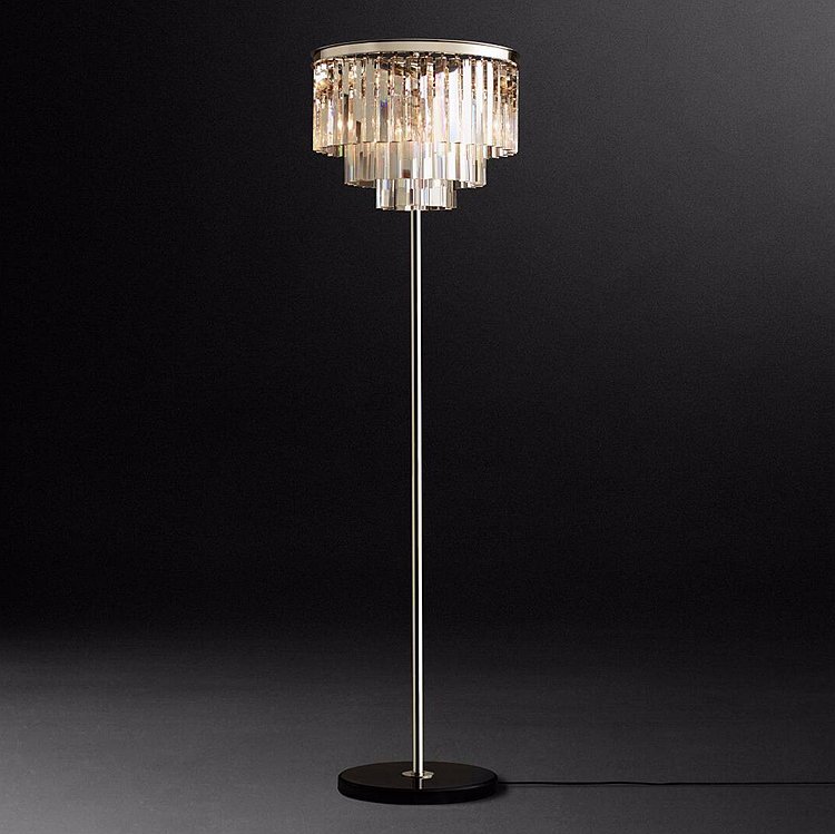 Торшер RH Odeon Floor Lamp Chrome Черный Мрамор Nero Хром Прозрачное Стекло Серый (Gray) Янтарь (Amber) Торшер RH Odeon Floor Lamp Chrome Черный Мрамор Nero Хром Прозрачное Стекло Серый (Gray) Янтарь (Amber) в Грозном | Loft Concept