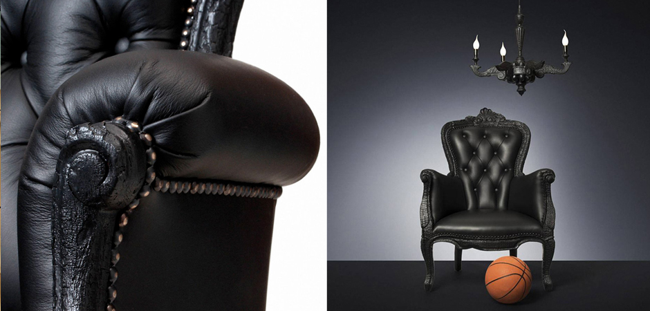 Дизайнерское Кресло Moooi Smoke обугленный эффект Дизайнерское Кресло Moooi Smoke обугленный эффект - Loft-Concept в Грозном