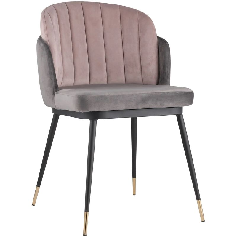 Стул Penelope Chair Серый цвет Розовый пастельный Серый Стул Penelope Chair Серый цвет Розовый пастельный Серый в Грозном | Loft Concept