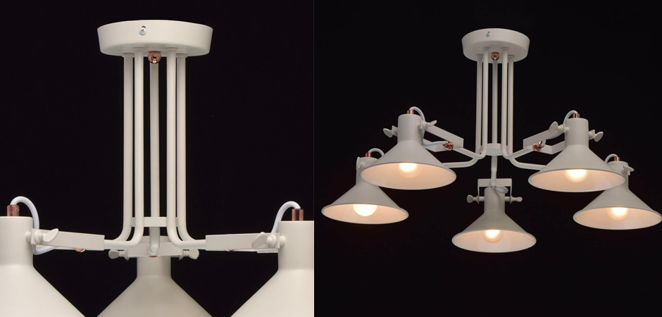 Потолочный светильник Rotating Light White Потолочный светильник Rotating Light White - Loft-Concept в Грозном