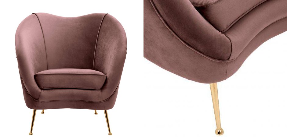 Кресло Eichholtz Chair Cambiano Rose Кресло Eichholtz Chair Cambiano Rose - Loft-Concept в Грозном