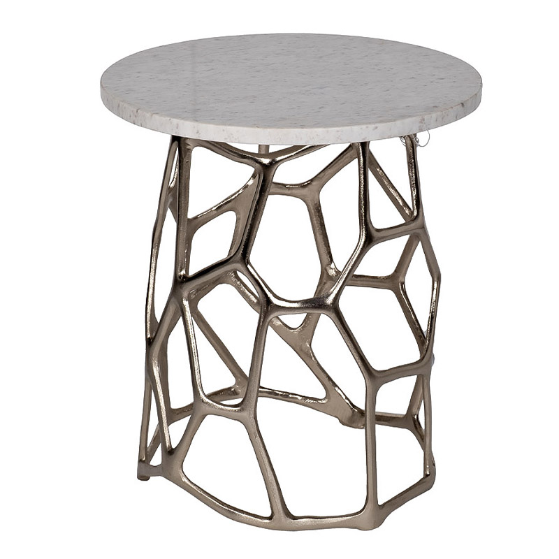 Приставной стол Lesley Cell Side Table Золотой Приставной стол Lesley Cell Side Table Золотой в Грозном | Loft Concept