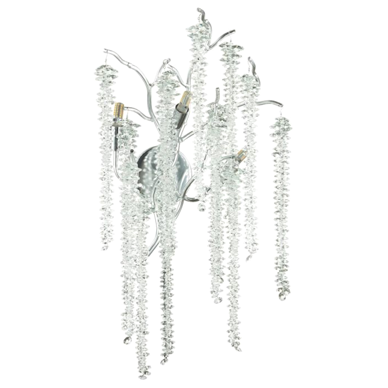 Бра Fairy Tree Silver на 3 лампы Серебряный Бра Fairy Tree Silver на 3 лампы Серебряный в Грозном | Loft Concept