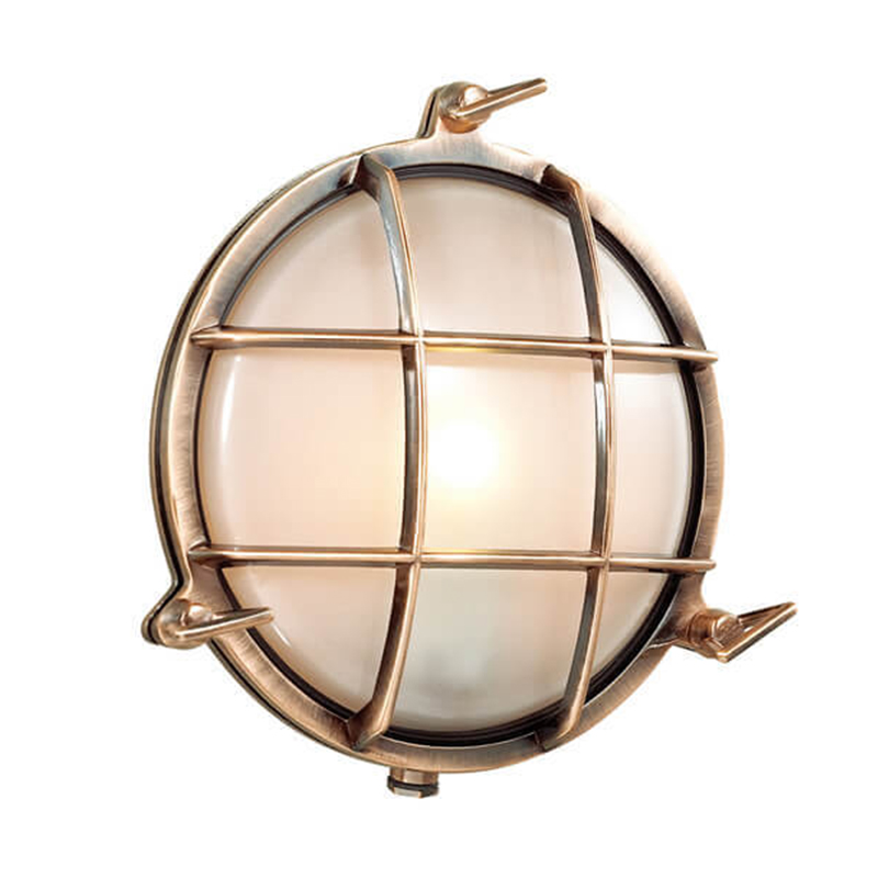 Бра Chestnut Mariners Copper Медь Прозрачный (Transparent) Бра Chestnut Mariners Copper Медь Прозрачный (Transparent) в Грозном | Loft Concept