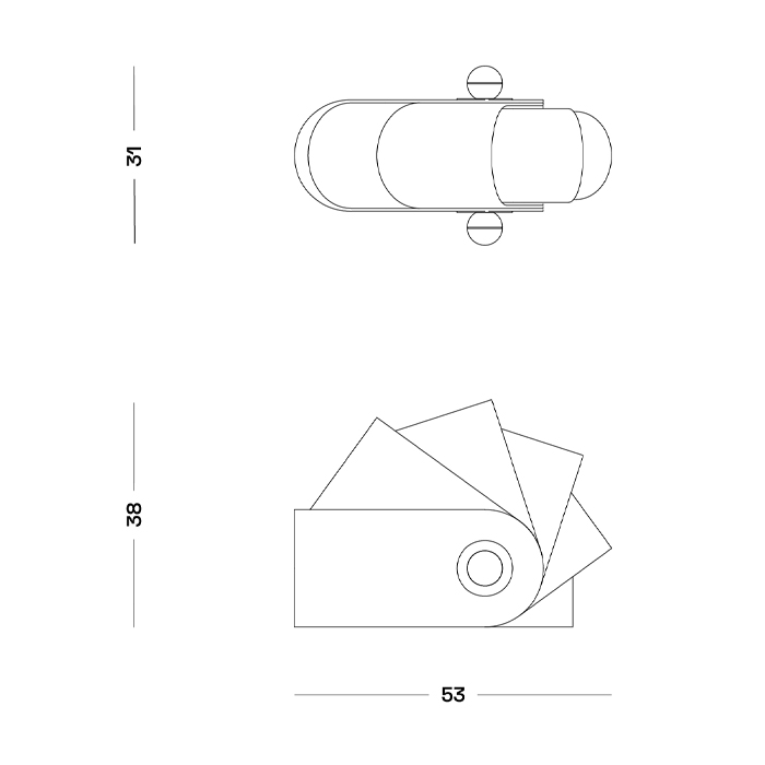 Настольная дизайнерская лампа Poltronova Ghepre Table Lamp в Грозном