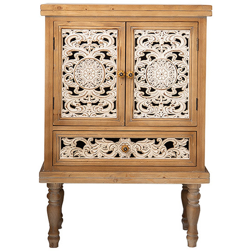 Шкаф Zephyrine Provence Cabinet Белый Древесина Шкаф Zephyrine Provence Cabinet Белый Древесина в Грозном | Loft Concept