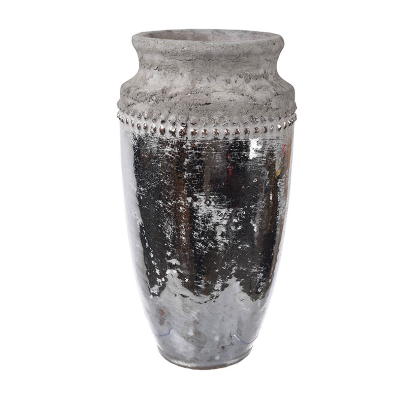 Ваза Vase Argenta silver 27 Серебряный Ваза Vase Argenta silver 27 Серебряный в Грозном | Loft Concept