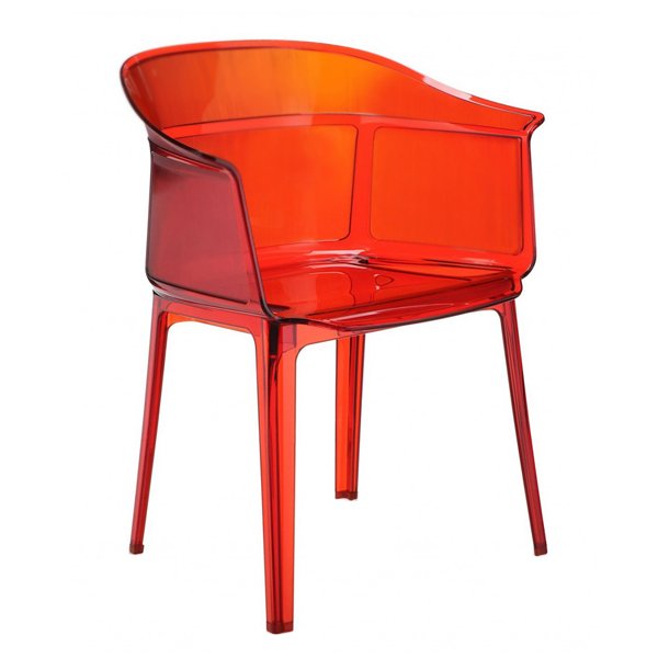 Стул Papyrus Kartell Красный Стул Papyrus Kartell Красный в Грозном | Loft Concept