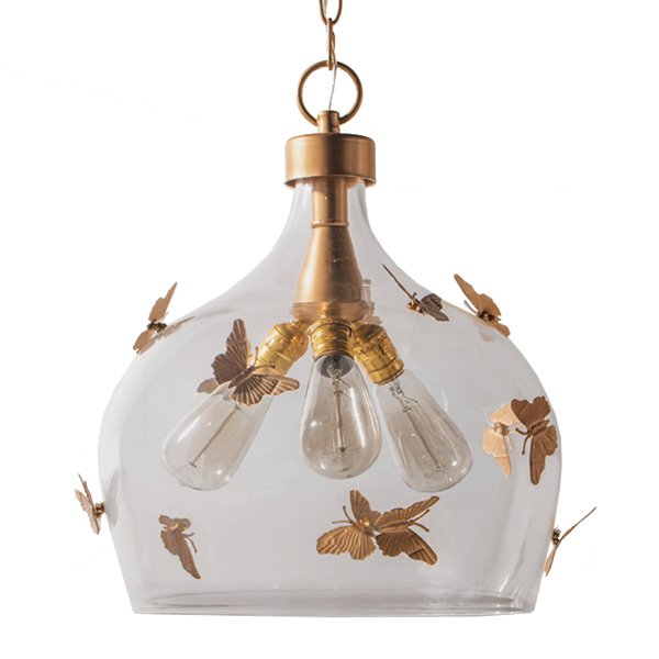 Подвесной светильник Gold Butterfly 3  в Грозном | Loft Concept 