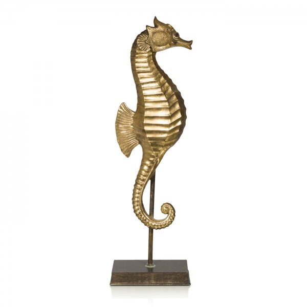 Декоративная фигурка Sea Horse Золотой Декоративная фигурка Sea Horse Золотой в Грозном | Loft Concept
