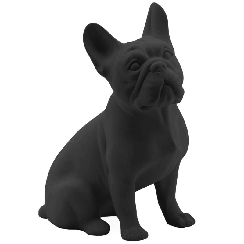 Статуэтка Abhika French Bulldog Black Matt Черный Статуэтка Abhika French Bulldog Black Matt Черный в Грозном | Loft Concept