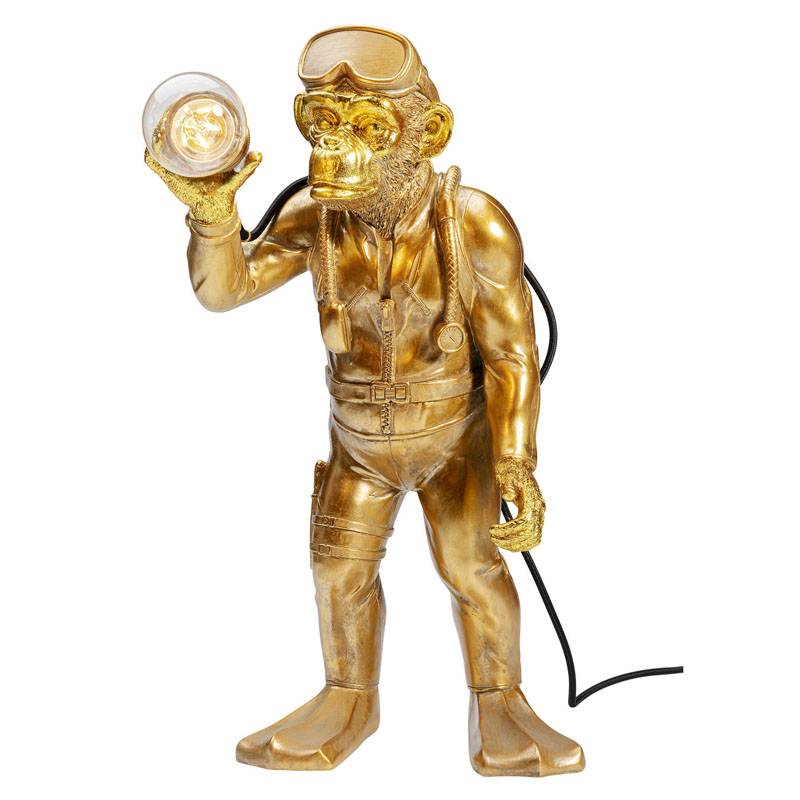 Настольная лампа Monkey Diver Table Lamp Золотой Настольная лампа Monkey Diver Table Lamp Золотой в Грозном | Loft Concept